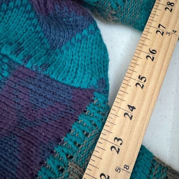 Ash Creek Trading Men’s Colorful Sweater Size Large  100% Acrylic Round Neck - Picture 7 of 9